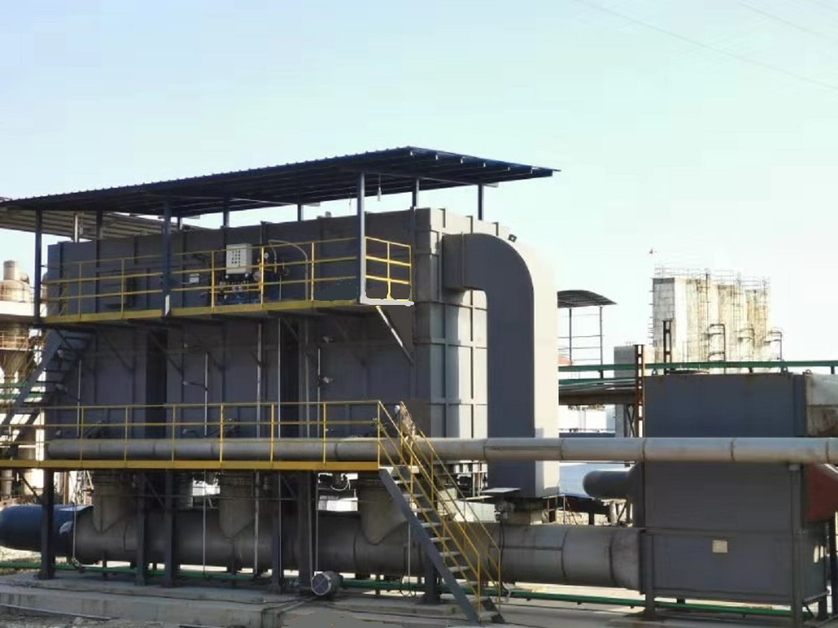 RTO regenerative thermal oxidizer has been delivered