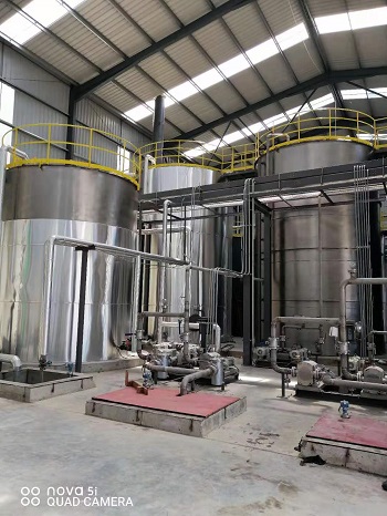 Fully automatic detergent powder production line put into operation