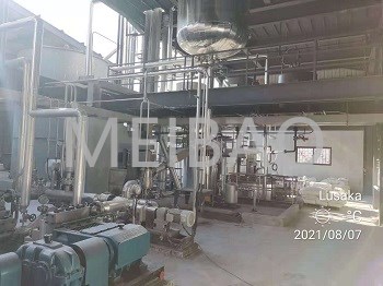 Spray tower detergent powder with annual output of 30,000 tons was put into operation