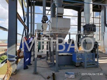 Spray tower detergent powder with annual output of 30,000 tons was put into operation