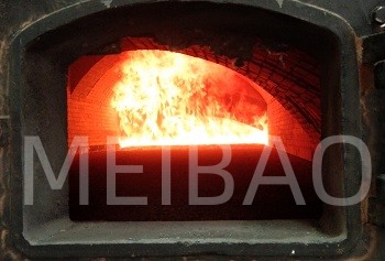 High clean biomass hot air furnace put into operation