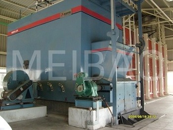 Special coal/biomass hot air furnace for detergent powder production