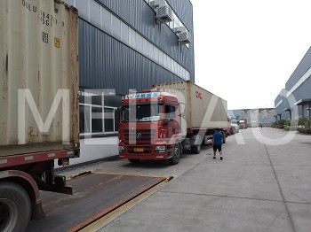 Delivery of complete detergent powder production equipment