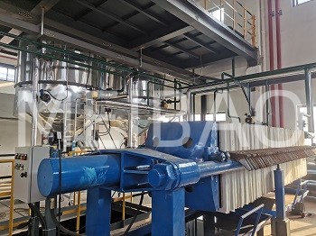 Installation of sodium silicate production equipment is completed