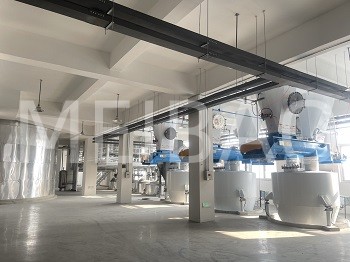 Commissioning and operation of detergent powder production line with an annual output of 200,000 ton