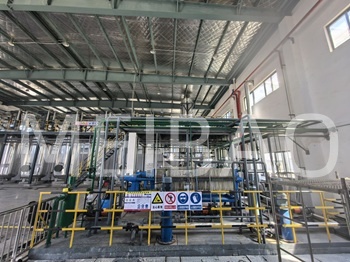 Liquid sodium silicate production line delivered to normal production