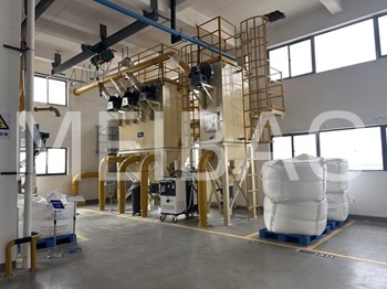 High-quality modern detergent powder production line has been put into production smoothly