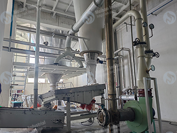 Sodium dodecyl benzene sulfonate (SDBS) drying line put into production