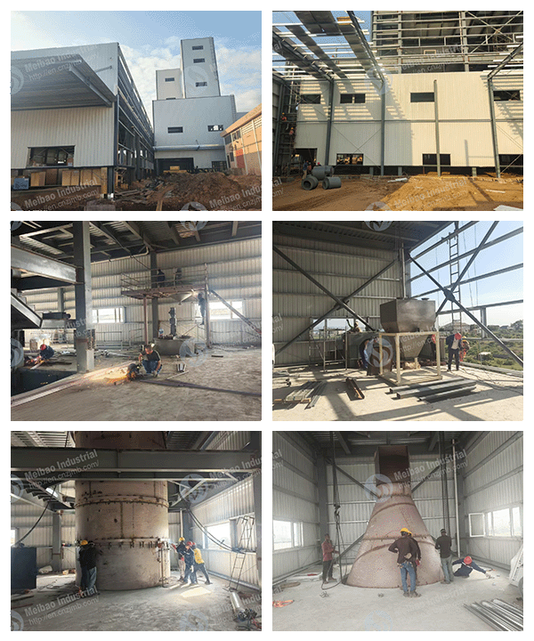 High-Quality Detergent Powder Production Line Enters Installation Phase