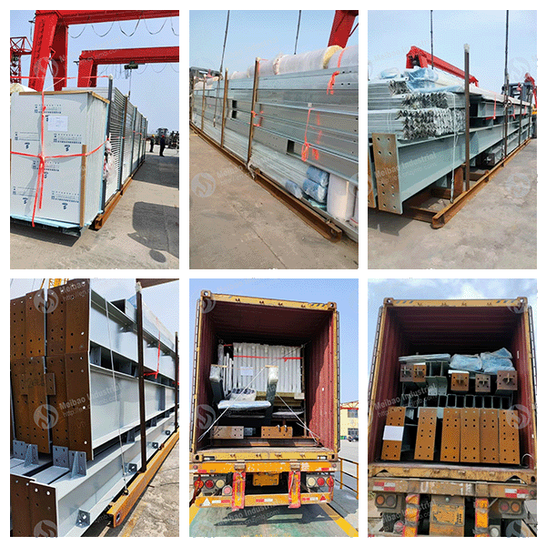 Shipment of Steel Structure Workshop for Daily Chemical Plant