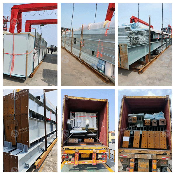 Shipment of Steel Structure Workshop for Daily Chemical Plant