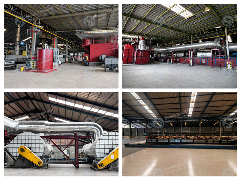 Biomass Hot Air Furnaces for Rubber Drying Put into Operation