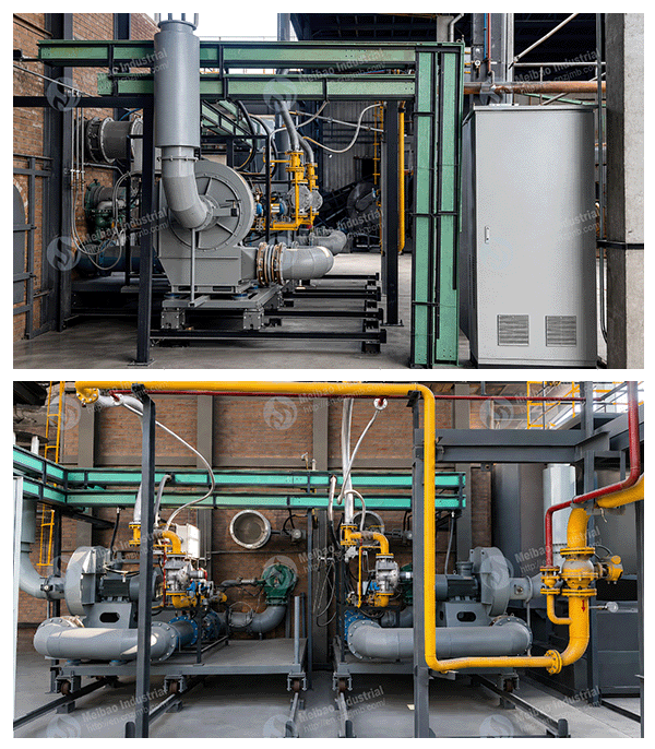 Coal-to-Gas Hot Air Furnace Successfully Commissioned and Put into Operation
