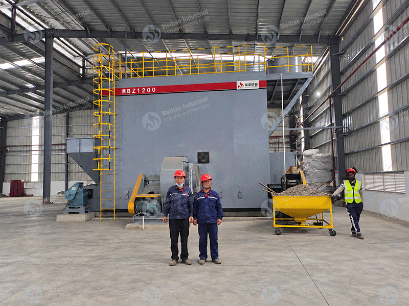 Biomass Hot Air Furnace Successfully Enters Operation