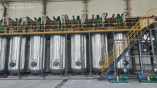 Liquid sodium silicate production line