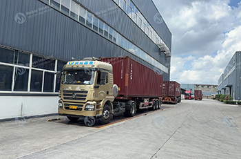 Complete set of Washing Powder Production Equipment line Successful Shipment