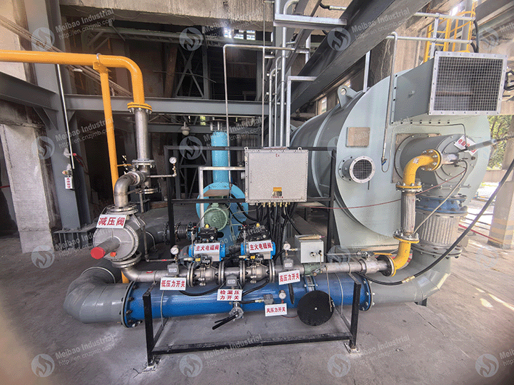Coal-to-Gas Hot Air Furnaces Put into Operation
