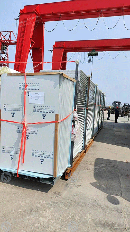 Shipment of Steel Structure Workshop for Daily Chemical Plant