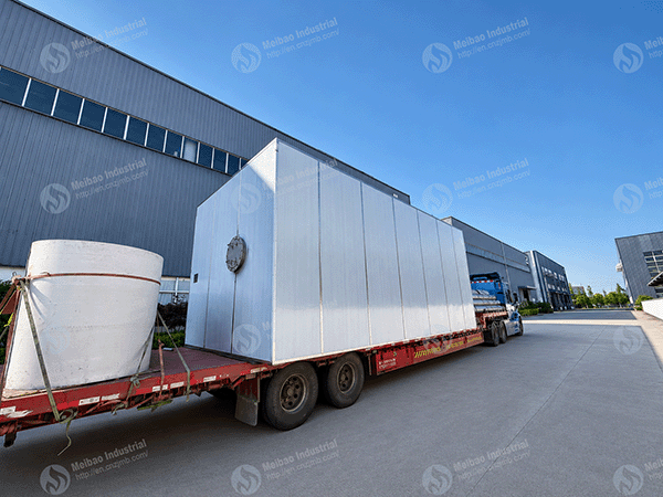 Shipment of Multiple Gas-Fired Hot Air Furnaces for Lithium Iron Phosphate Production
