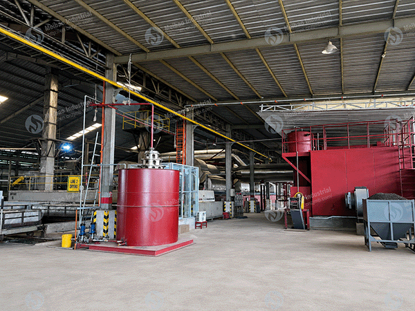 Biomass Hot Air Furnaces for Rubber Drying Put into Operation
