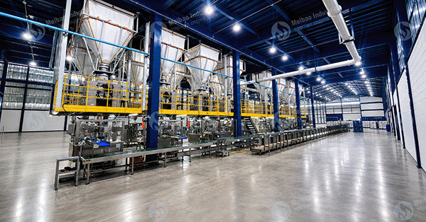 80,000 T/Y Fully Automatic Detergent Powder Production Line Successfully Commissioned