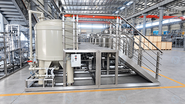 Meibao Ships Modular Liquid Detergent Production Equipment Overseas